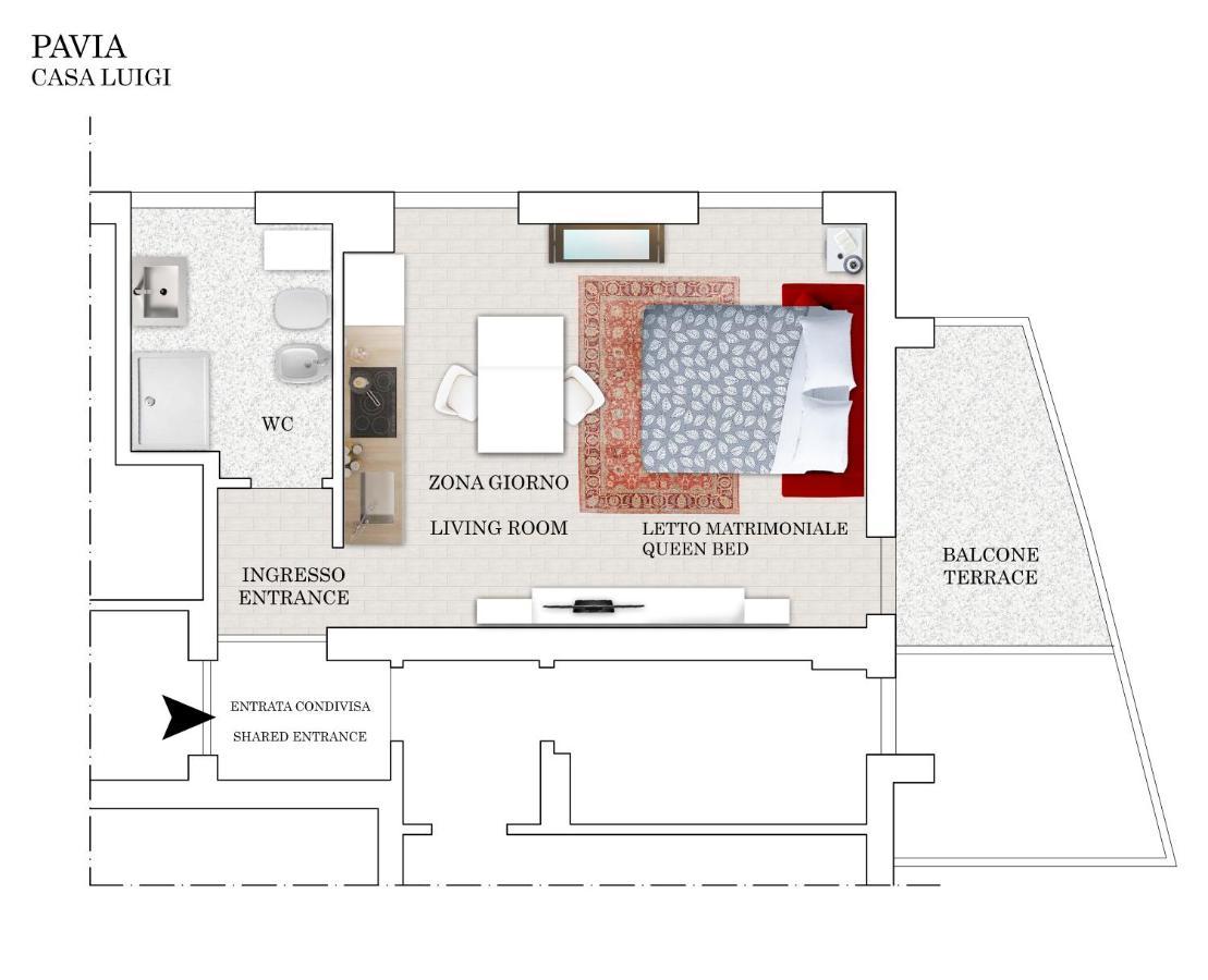 City Center - Luigi&Carolina Apartments - By Host4U Pavia Exterior photo